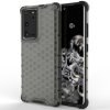 Honeycomb armor kryt na Samsung Galaxy S21 Ultra 5G - černý