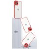 Mléčný silikonový kryt na Xiaomi Redmi Note 10 4G / Redmi Note 10s - červený
