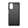 Ohebný carbon kryt na Samsung Galaxy A13 5G - černý