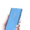Clear View neoriginální pouzdro na Samsung Galaxy S22 Ultra - modré