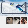Akrylový Clear 3v1 obal na Samsung Galaxy S22 Plus - modrý