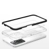 Akrylový Clear 3v1 obal na Xiaomi Redmi 10 - černý