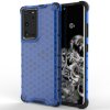 Honeycomb armor kryt na Samsung Galaxy S22 Ultra - modrý