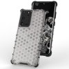 Honeycomb armor kryt na Samsung Galaxy S22 Ultra - transparentní