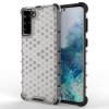 Honeycomb armor kryt na Samsung Galaxy S22 Plus - transparentní
