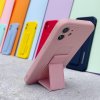 Multifunkční silikonový kryt na Xiaomi Redmi Note 12 Pro 4G / Note 11 Pro / Note 11 Pro 5G - červený