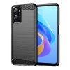 Ohebný carbon kryt na Oppo A76 / Realme 9i - černý