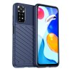 Thunder carbon kryt na Xiaomi Redmi Note 11 / Note 11s - modrý