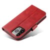 Magnetické elegantní pouzdro na Samsung Galaxy A23 5G - červené
