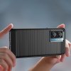 Ohebný carbon kryt na Xiaomi Poco F4 5G - černý