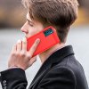 Ohebný carbon kryt na Motorola Moto G42 - černý