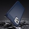 Ohebný carbon kryt na Xiaomi Poco M4 5G - modrý