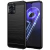 Ohebný carbon kryt na Realme 10 5G / Realme 9i 5G - černý