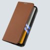 Dux Ducis Skin X2 luxusní flipové pouzdro na Samsung Galaxy A34 5G - hnědé