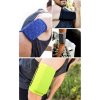 Běžecký elastický návlek na paži pro telefon / S - modrý