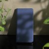 Magnetické flipové pouzdro na iPhone 5 / 5S / SE - modré
