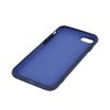 Silikonový kryt na iPhone XS / iPhone X - tmavě modrý