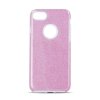 Třpytivý kryt na iPhone 13 Pro Max - růžový