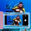 eng pl Waterproof phone case 115 mm x 220 mm pool beach bag light pink 148697 5