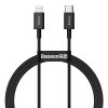 eng pl Baseus Superior USB Type C Lightning cable for fast charging Power Delivery 20 W 1 m black CATLYS A01 69776 1