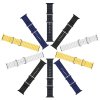 eng pl Dux Ducis Strap Watch Strap 8 7 6 5 4 3 2 SE 41 40 38mm Silicone Band Bracelet Yellow OceanWave Version 121312 3
