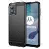 Ohebný carbon kryt na Motorola Moto G53 - černý
