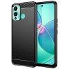 Ohebný carbon kryt na Infinix Hot 12 Play - černý