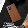 Dux Ducis Skin X2 luxusní flipové pouzdro na Xiaomi Redmi Note 12 5G / Poco X5 - hnědé