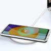 Akrylový Clear 3v1 obal na Samsung Galaxy A14 / A14 5G - černý