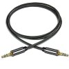 Wozinsky univerzální mini jack AUX-AUX kabel, 3 m - černý