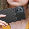 Thunder carbon kryt na Motorola Moto G53 - černý