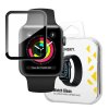 Wozinsky hybridní 3D sklo na displej hodinek Apple Watch 1 / 2 / 3 (42 mm) - černé