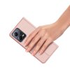 Dux Ducis Skin Pro luxusní flipové pouzdro na Xiaomi Redmi Note 12 Pro / Poco X5 Pro - růžové