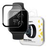 Wozinsky hybridní 3D sklo na displej hodinek Oppo Watch 46 mm - černé