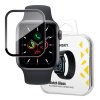 Wozinsky hybridní 3D sklo na displej hodinek Apple Watch 4 / 5 / 6 / SE (44 mm) - černé