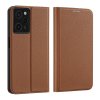 Dux Ducis Skin X2 luxusní flipové pouzdro na Xiaomi Redmi Note 12 Pro / Poco X5 Pro - hnědé