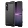 Ohebný carbon kryt na Sony Xperia 1 V - černý