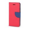 PU kožené pouzdro na Xiaomi Redmi Note 12 4G - červeno-modré