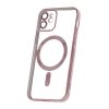 Chrome MagSafe kryt na iPhone 12 – rose gold