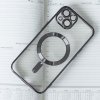 Chrome MagSafe kryt na iPhone 14 Pro Max – černý