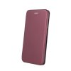 Magnetické flipové pouzdro Diva na Samsung Galaxy S22 Ultra - burgundy