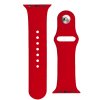 Silikonový řemínek s knoflíkovou sponou APS pro Apple Watch 8 / 7 / 6 / 5 / 4 / 3 / 2 / SE (41/40/38mm) – červený