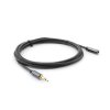 Wozinsky prodlužovací kabel mini jack AUX, 3 m – černý
