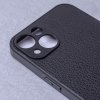 Koženkový elegantní kryt na iPhone 7 / 8 / SE 2020 / SE 2022 - černý