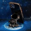 Astronaut kryt se stojánkem na iPhone 7 / 8 / SE 2020 / SE 2022 - černý