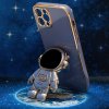 Astronaut kryt se stojánkem na iPhone 7 / 8 / SE 2020 / SE 2022 - modrý