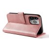 Magnetické elegantní pouzdro na iPhone 15 - růžové