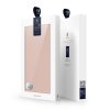 Dux Ducis Skin Pro luxusní flipové pouzdro na iPhone 15 Plus - růžové