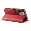 Magnetické elegantní pouzdro na iPhone 15 Pro Max - červené
