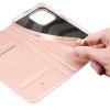 Dux Ducis Skin Pro luxusní flipové pouzdro na iPhone 15 Pro Max - růžové